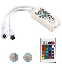 Carica l'immagine nel visualizzatore di Gallery, WiFi RGB Controller per strisce luminose a LED, Wifi Rgb + Remote - Ilgrandebazar