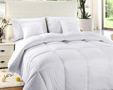 Carica l'immagine nel visualizzatore di Gallery, Utopia Bedding Invernale Piumone Piumino, Anallergico, 230 x 220 cm, Bianco - Ilgrandebazar