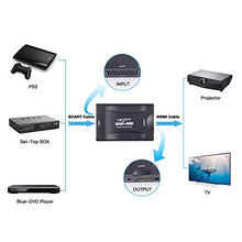 Carica l'immagine nel visualizzatore di Gallery, MISOTT Convertitore da Scart a HDMI, Ingresso Uscita HDMI Supporta... - Ilgrandebazar