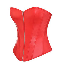 Carica l'immagine nel visualizzatore di Gallery, MISS MOLY Donna Corsetto di S/IT40~42(Bust84~90 Waist65~71), Rosso(cerniera) - Ilgrandebazar