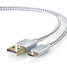 Carica l'immagine nel visualizzatore di Gallery, CSL - 5m Cavo Micro USB a Nylon Intrecciato e connettore in F: 5,0m - Ilgrandebazar