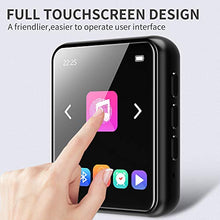 Carica l'immagine nel visualizzatore di Gallery, Lettore MP3 con Bluetooth 5.0, 16 GB Lettori de 1.8 Pollici Full Touch...