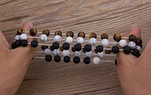 Carica l'immagine nel visualizzatore di Gallery, Andy &amp; C Bracciale Uomo 2 pezzi Con Pietre Naturali Braccialetto Scatola... - Ilgrandebazar