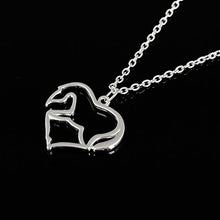 Carica l'immagine nel visualizzatore di Gallery, Lemegeton Fashion Animal Gioielli a Forma di Cuore a Cavallo, per... - Ilgrandebazar