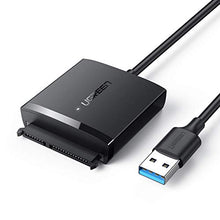 Carica l'immagine nel visualizzatore di Gallery, UGREEN Adattatore SATA USB 3.0 per SSD HDD 3.5’’ 2.5’’ 12TB, Cavo USB...