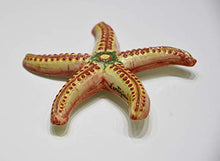 Carica l'immagine nel visualizzatore di Gallery, Stella marina in ceramica dipinta a mano