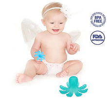 Carica l'immagine nel visualizzatore di Gallery, ZOSHING Massaggiagengive per neonati, dentizione bambini, silicone per...