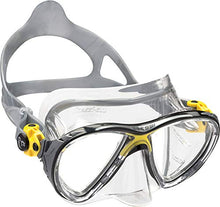 Carica l'immagine nel visualizzatore di Gallery, Cressi Big Eyes Evolution &amp; Alpha Ultra Dry - Professional Trasparente/Giallo