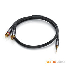 Carica l'immagine nel visualizzatore di Gallery, Primewire - 10m Cavo Jack RCA a Y - Adattatore 3,5mm Stereo - Ilgrandebazar