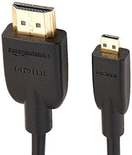 Carica l'immagine nel visualizzatore di Gallery, AmazonBasics - Cavo ad alta velocità micro HDMI su HDMI, standard più 0,91 m - Ilgrandebazar