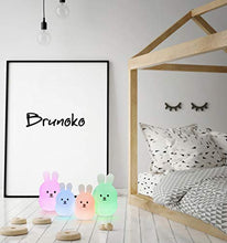Carica l'immagine nel visualizzatore di Gallery, BRUNOKO Luce Notturna per Bambini - LED lampada con 2020 Nuovo Grande - Ilgrandebazar