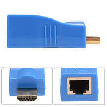 Carica l'immagine nel visualizzatore di Gallery, Extender HDMI, da 1080P a RJ45 Ethernet per segnale di rete... - Ilgrandebazar