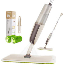 Carica l'immagine nel visualizzatore di Gallery, CXhome Spray Mop,Mocio in Microfibra con spruzzatore e capacità Grigio-verde