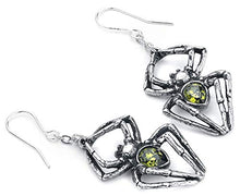 Carica l'immagine nel visualizzatore di Gallery, Alchemy Gothic Veleno di smeraldo Coppia Orecchini - Ilgrandebazar