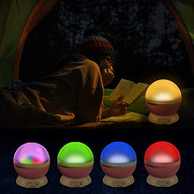 Carica l'immagine nel visualizzatore di Gallery, Moredig - Lampada Proiettore Stelle Bambini, Luce Notturna Bambini con 8 Rosa
