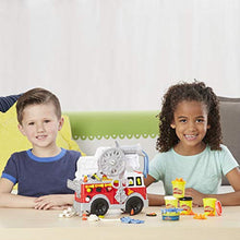 Carica l'immagine nel visualizzatore di Gallery, Play-Doh Wheels - Camion Dei Pompieri (Con 5 Vasetti di Pasta da Modellare) - Ilgrandebazar