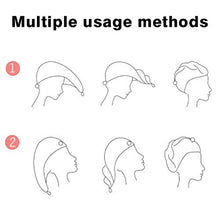 Carica l'immagine nel visualizzatore di Gallery, Irich Microfibra Asciugamano Capelli a Turbante, 4 Pezzi Soffice Cuffie...