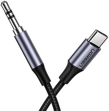 Carica l'immagine nel visualizzatore di Gallery, UGREEN Cavo Aux da USB C a 3.5mm Nylon Intrecciato Maschio a Cavo...