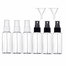 Carica l'immagine nel visualizzatore di Gallery, Flacone Spray Atomizzatore Vuoto Plastica Set Di Bottiglie Da 6 x 50ml