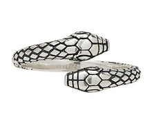 Carica l'immagine nel visualizzatore di Gallery, Serpente a doppia testa Anello in argento 925 | regolabile dimensione unisex... - Ilgrandebazar