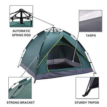 Carica l'immagine nel visualizzatore di Gallery, Soontrans Tenda da Campeggio 3-4 Personas Spiaggia Pop Up...