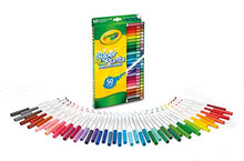Carica l'immagine nel visualizzatore di Gallery, CRAYOLA Pennarelli Lavabili, Punta Media, per Scuola e Tempo Libero, 50 Pezzi - Ilgrandebazar