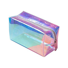 Carica l'immagine nel visualizzatore di Gallery, Trousse olografica da donna, trasparente, 16 x 8,5 x 9 cm