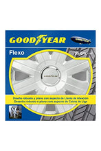 Carica l'immagine nel visualizzatore di Gallery, Good Year GOD9027 - Set di 4 Copricerchi Flexo 20, Argento, 14 Pollici