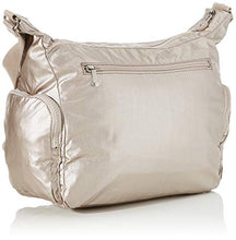 Carica l'immagine nel visualizzatore di Gallery, Kipling Gabbie, Borsa a Spalla Donna, Marina, 35.5 x Argento (Metallic Glow)