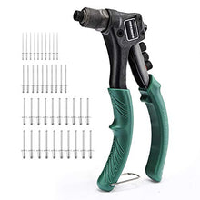 Carica l'immagine nel visualizzatore di Gallery, METAKOO Rivettatrice Manuale, Pistola per Rivetti con 4 Teste... - Ilgrandebazar