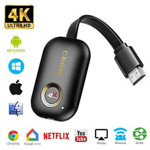 Carica l'immagine nel visualizzatore di Gallery, WiFi Display Dongle, 4K HDMI TV Wireless Receiver, Supporto S
