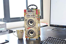 Carica l'immagine nel visualizzatore di Gallery, DYNASONIC 025 - Altoparlante Bluetooth con modalità Modello 2, 2 Micros - Ilgrandebazar