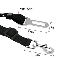 Carica l'immagine nel visualizzatore di Gallery, UEETEK 2pcs auto regolabile cane gatto cablaggio Auto cintura di sicurezza... - Ilgrandebazar