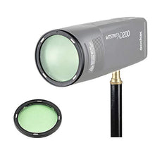 Carica l'immagine nel visualizzatore di Gallery, Godox AK-R1 Super Kit di accessori a nido d'ape diffusore e filtri per flash...