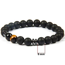 Carica l'immagine nel visualizzatore di Gallery, UEUC chakra yoga Balance bracciale in pietra naturale diffusore onice... - Ilgrandebazar