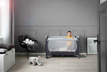 Carica l'immagine nel visualizzatore di Gallery, Hauck/Sleep N Play Go Plus/Lettino da Viaggio 4 Pezzi / 120 x 60 cm/per...