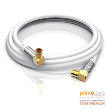 Carica l'immagine nel visualizzatore di Gallery, CSL-Computer PW - 3m 135db HDTV Cavo 3,0m cavo per antenna con gomito 90° - Ilgrandebazar