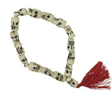 Carica l'immagine nel visualizzatore di Gallery, The Bo Tree Fair Trade Intagliato Skull Yak Bone Mantra Japa Mala... - Ilgrandebazar