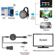 Carica l'immagine nel visualizzatore di Gallery, Yehua Miracast HDMI Dongle,1080P Wireless WiFi Display Dongle Stick...