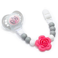 Carica l'immagine nel visualizzatore di Gallery, Clip Ciuccio per Dentizione, Confezione da 2 Design Ragazze, Porta... - Ilgrandebazar