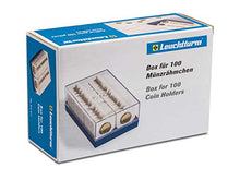 Carica l'immagine nel visualizzatore di Gallery, Leuchtturm 315511 scatola di plastica per 100 cartoncini monete, Blu - Ilgrandebazar
