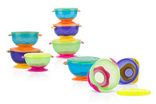 Carica l'immagine nel visualizzatore di Gallery, Nuby - Ciotola impilabile con coperchio e ventosa, confezione da 3,... - Ilgrandebazar