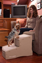 Carica l'immagine nel visualizzatore di Gallery, Pet Gear - Scalini per animali domestici 2 scalini, Marrone chiaro - Ilgrandebazar