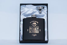 Carica l'immagine nel visualizzatore di Gallery, Fiaschetta da regalo 150 ml con scritta “Peaky Blinders” perfetta per... - Ilgrandebazar