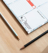 Carica l'immagine nel visualizzatore di Gallery, Erik Snoopy Planning da Tavolo con Calendario Perpetuo e Planner Settimanale... - Ilgrandebazar