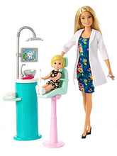 Carica l'immagine nel visualizzatore di Gallery, Barbie- Carriere Dentista Playset con Due Bambole, Sedia Operatoria e... - Ilgrandebazar