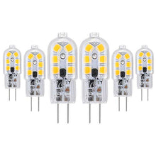 Carica l'immagine nel visualizzatore di Gallery, Vicloon G4 LED Lampadina, 6 Pezzi 1.8W AC/DC12-24V Lampadina Trasparente