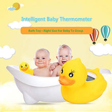 Carica l'immagine nel visualizzatore di Gallery, Termometro da bagno per bambini, termometro digitale Anatra gialla - Ilgrandebazar