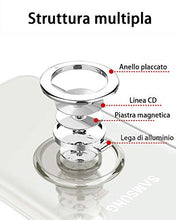 Carica l'immagine nel visualizzatore di Gallery, ZHIYIJIA per Cover Samsung Galaxy A20e Ring 360°Regolabile Anello