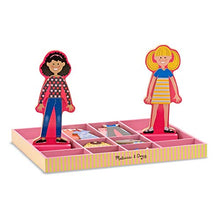Carica l'immagine nel visualizzatore di Gallery, Melissa and Doug Gioco magnetico Abby &amp; Emma Dress-up Set, Multicolore - Ilgrandebazar